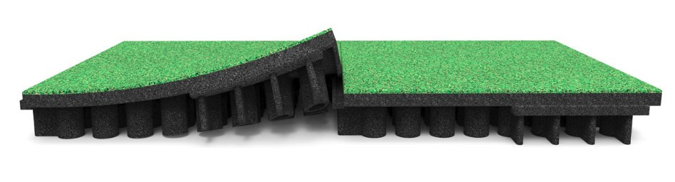 Rubber Tiles Playground Safety Surfacing thumbnail 4