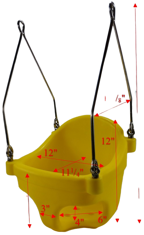 Rotational Molded Infant Swing Seat thumbnail 2