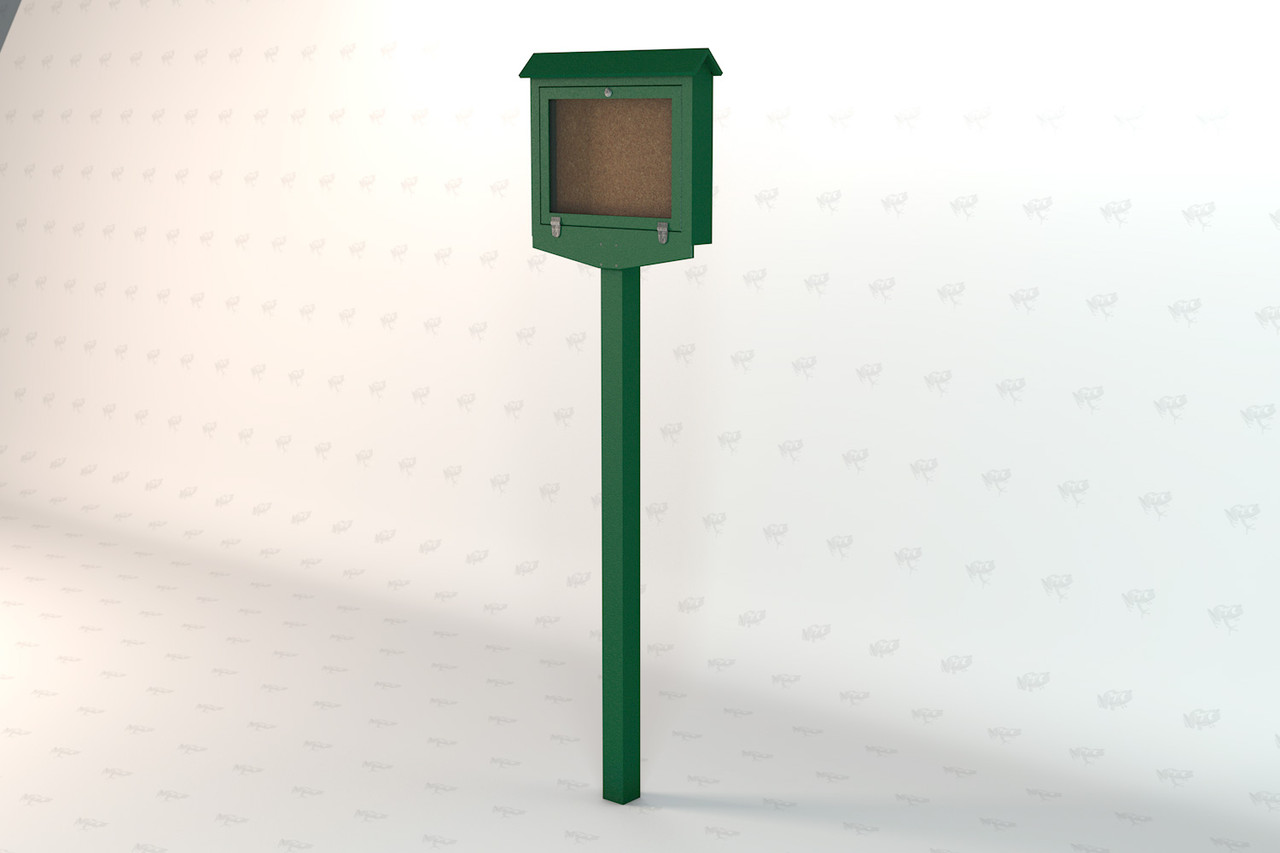 Outdoor Hinged Message Board - Small thumbnail 4