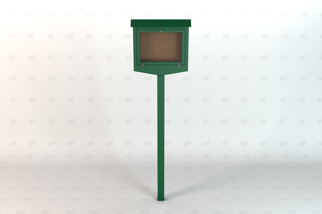 Outdoor Hinged Message Board - Small thumbnail 5