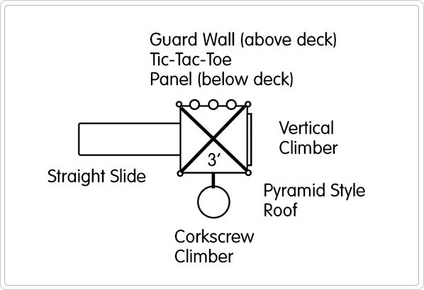 Ray Jr. Modular Play Structure thumbnail 3
