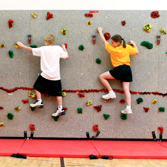 10' School Climbing Traverse Wall thumbnail 3