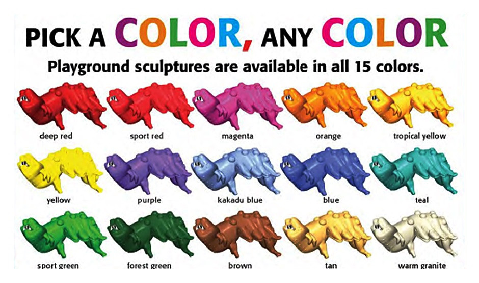 Frog Sculpture Climber thumbnail 3