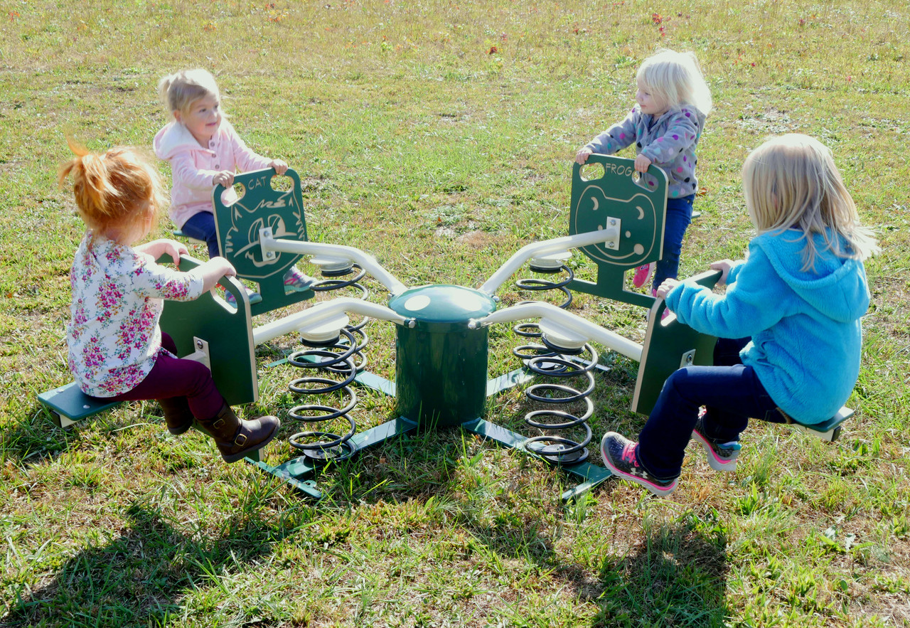 Infinity Animal Spring Bouncer 4-Seat thumbnail 2