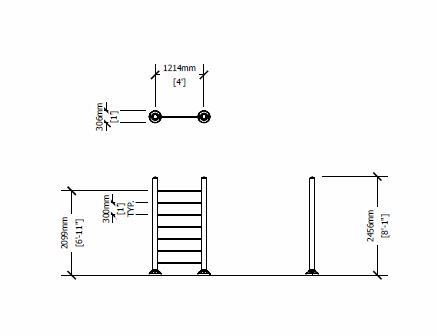 Single Station Vertical Ladder thumbnail 10