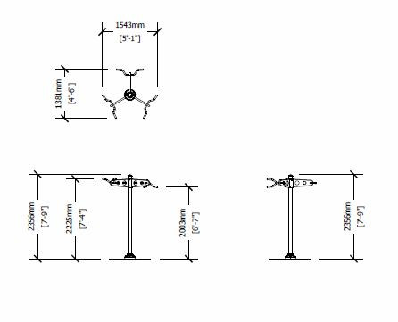 Triple Station Chin-Up Bars thumbnail 10