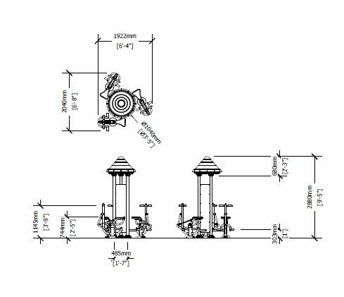 Royal Triple Station Fit Rider thumbnail 3