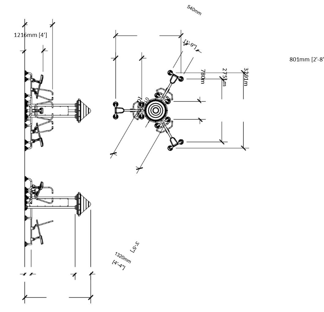 Royal Triple Station Rower thumbnail 3