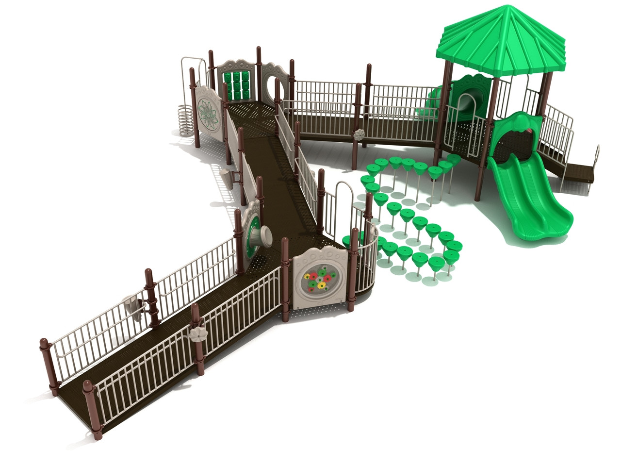 Charles Mound Inclusive Play Structure thumbnail 1