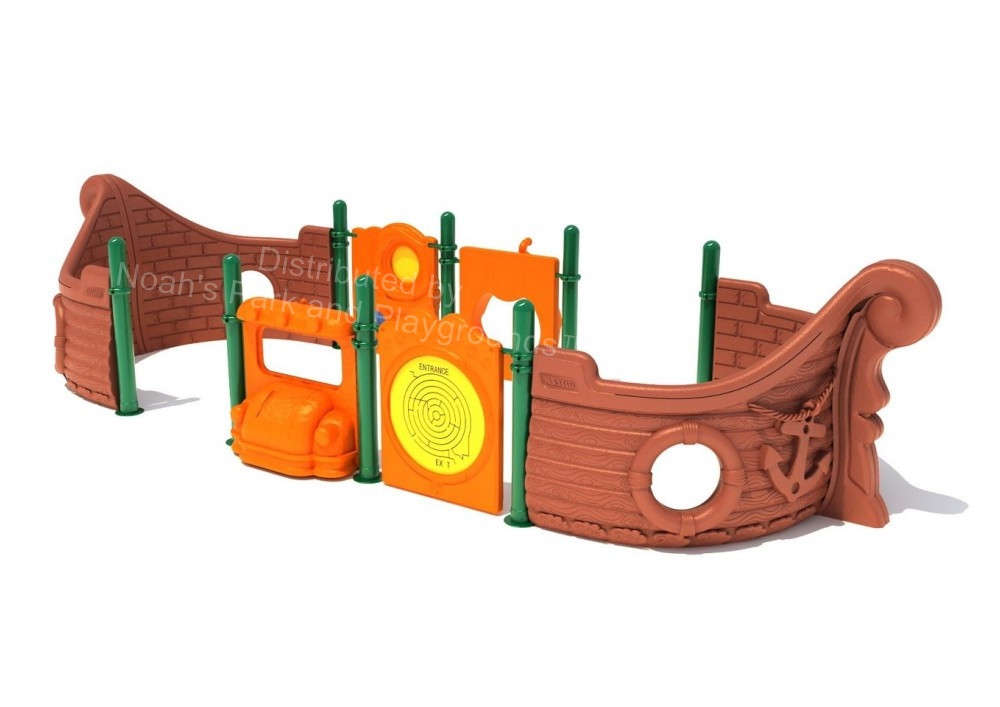 Ahoy Captain Pirate Ship Play Structure thumbnail 4