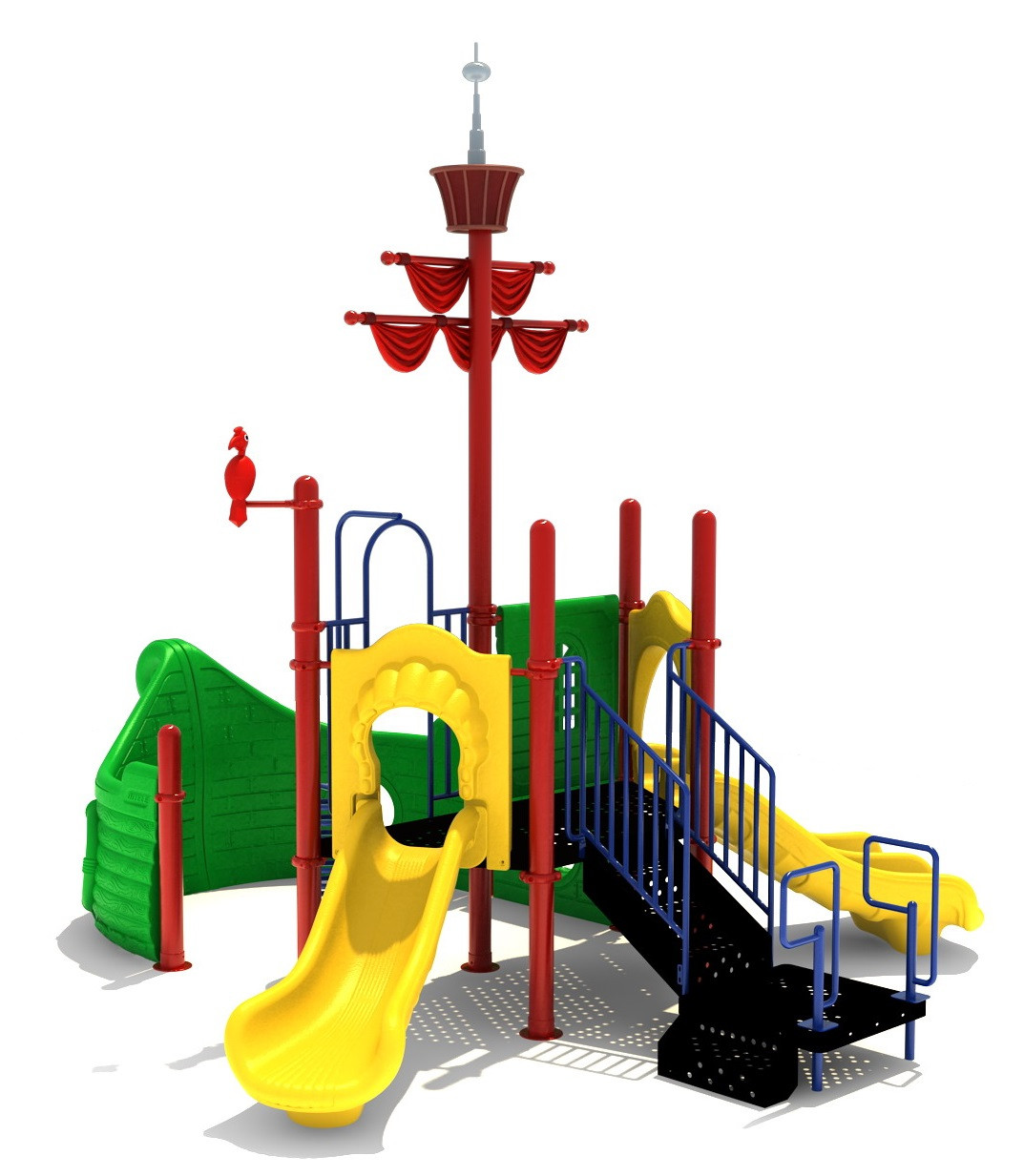 Treasure Hunt Pirate Ship Play Structure thumbnail 4