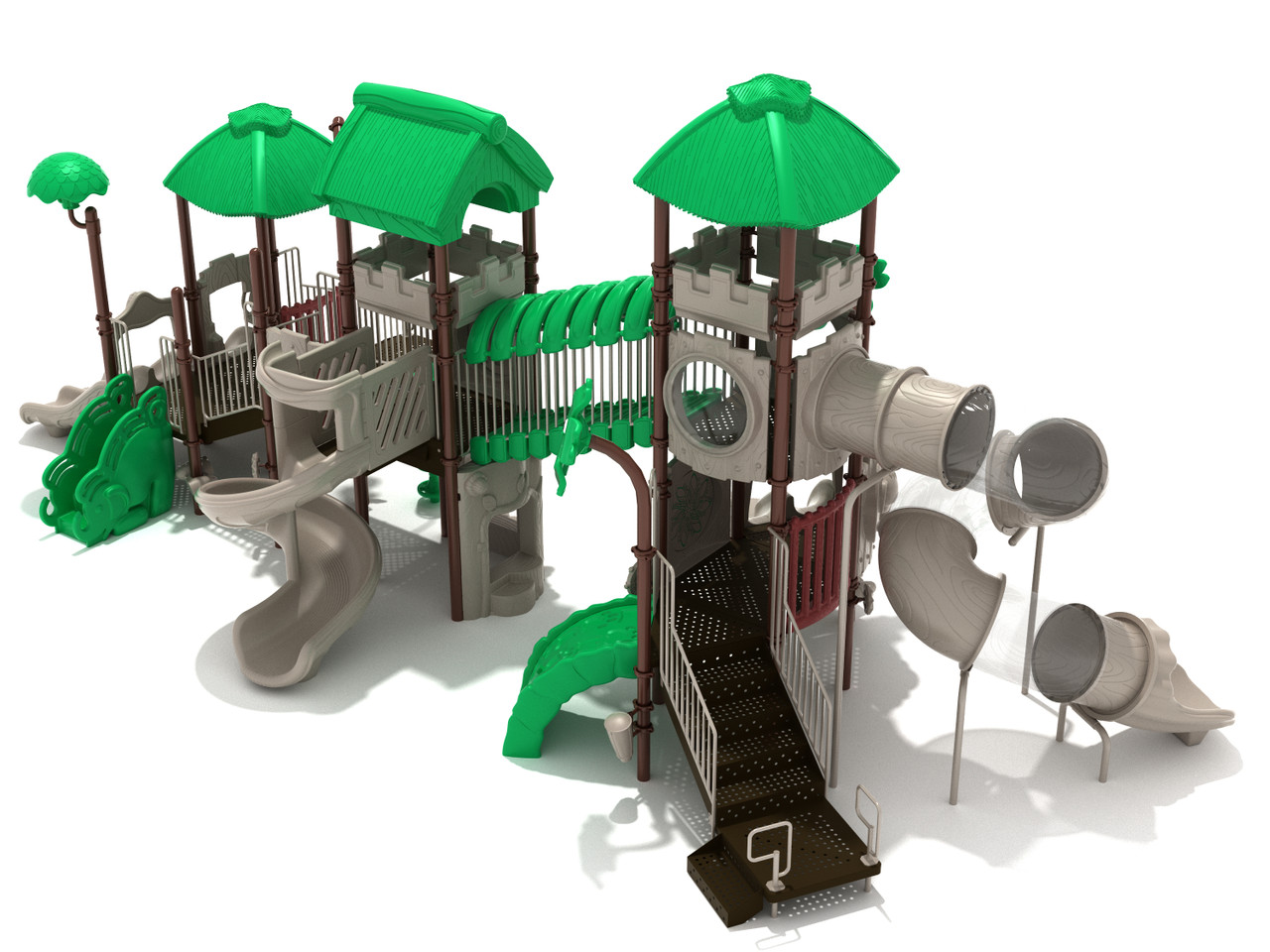 Wicked Wombats Tree House Play Structure thumbnail 1