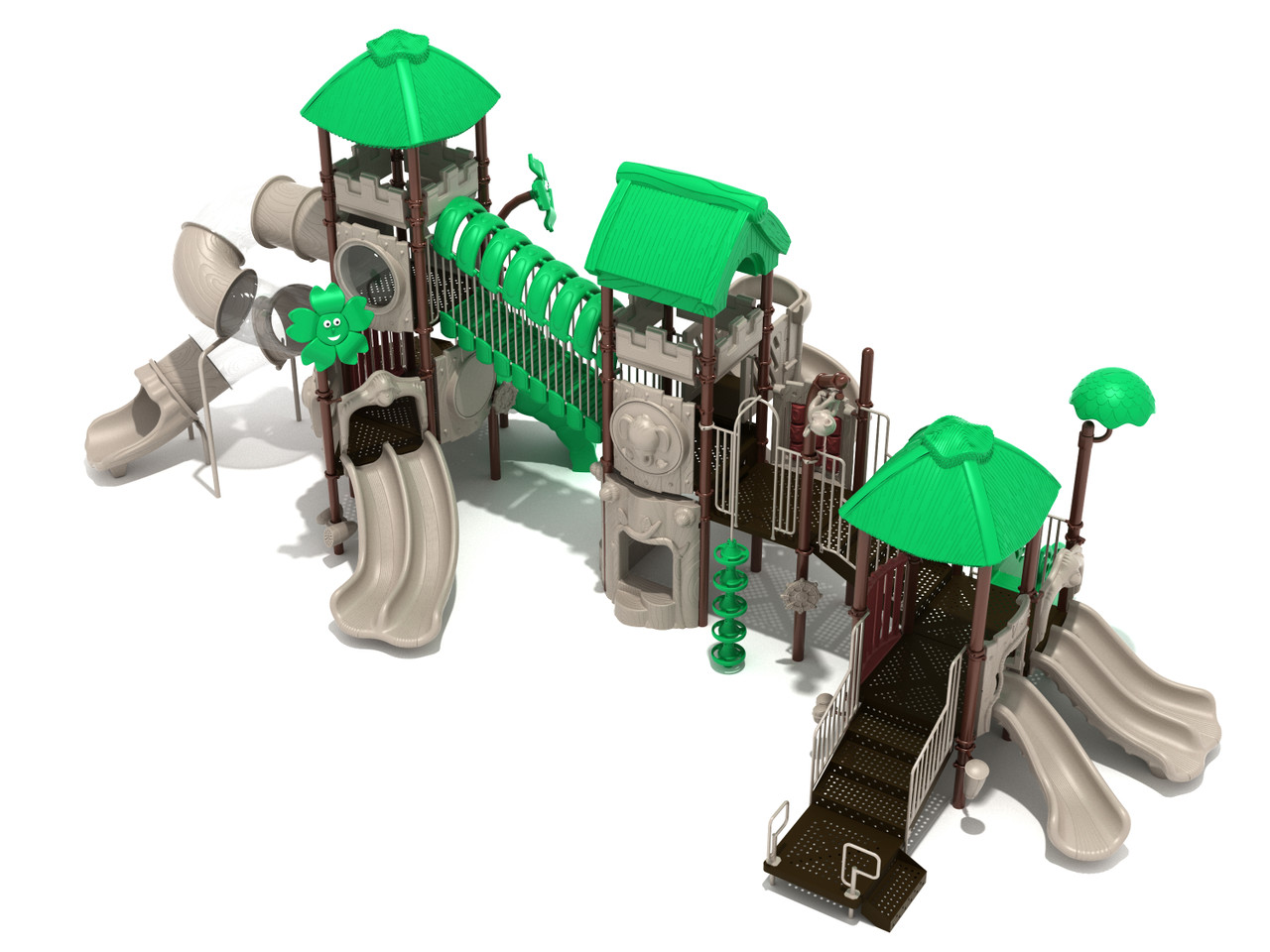 Wicked Wombats Tree House Play Structure thumbnail 2