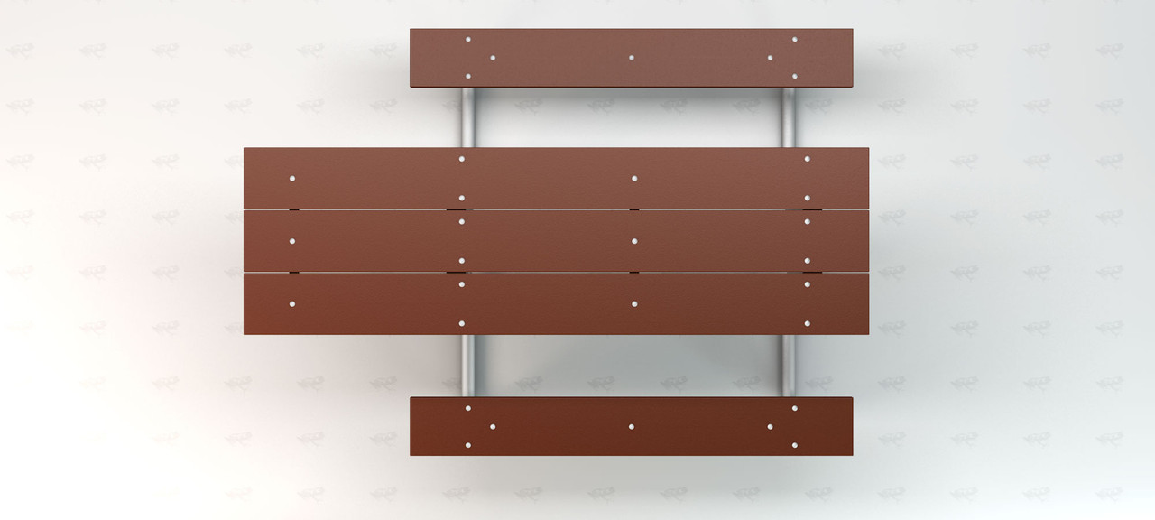 Heavy Duty Galvanized Frame Table thumbnail 5