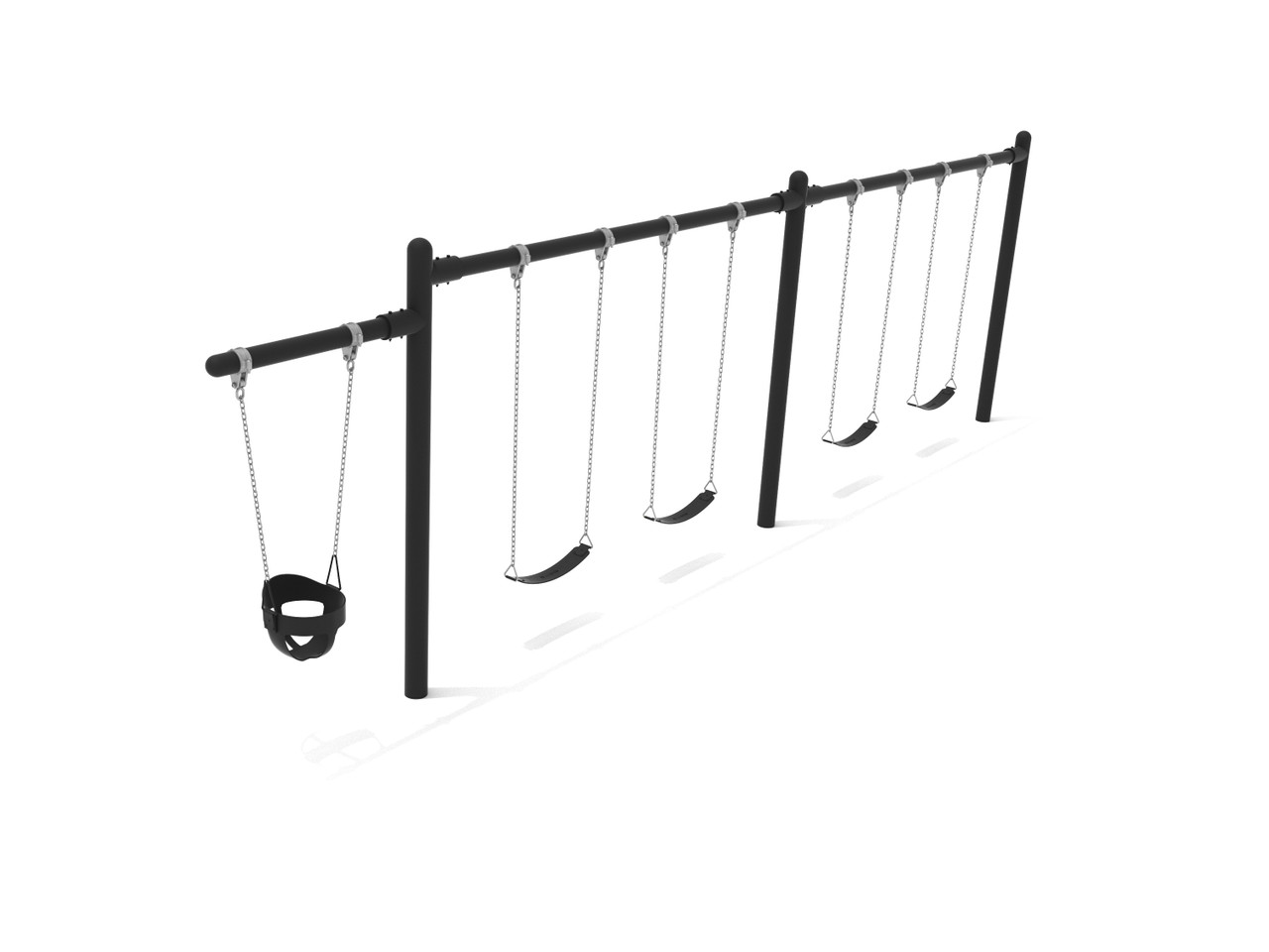 2-Bay with 1 Cantilever Swings thumbnail 8