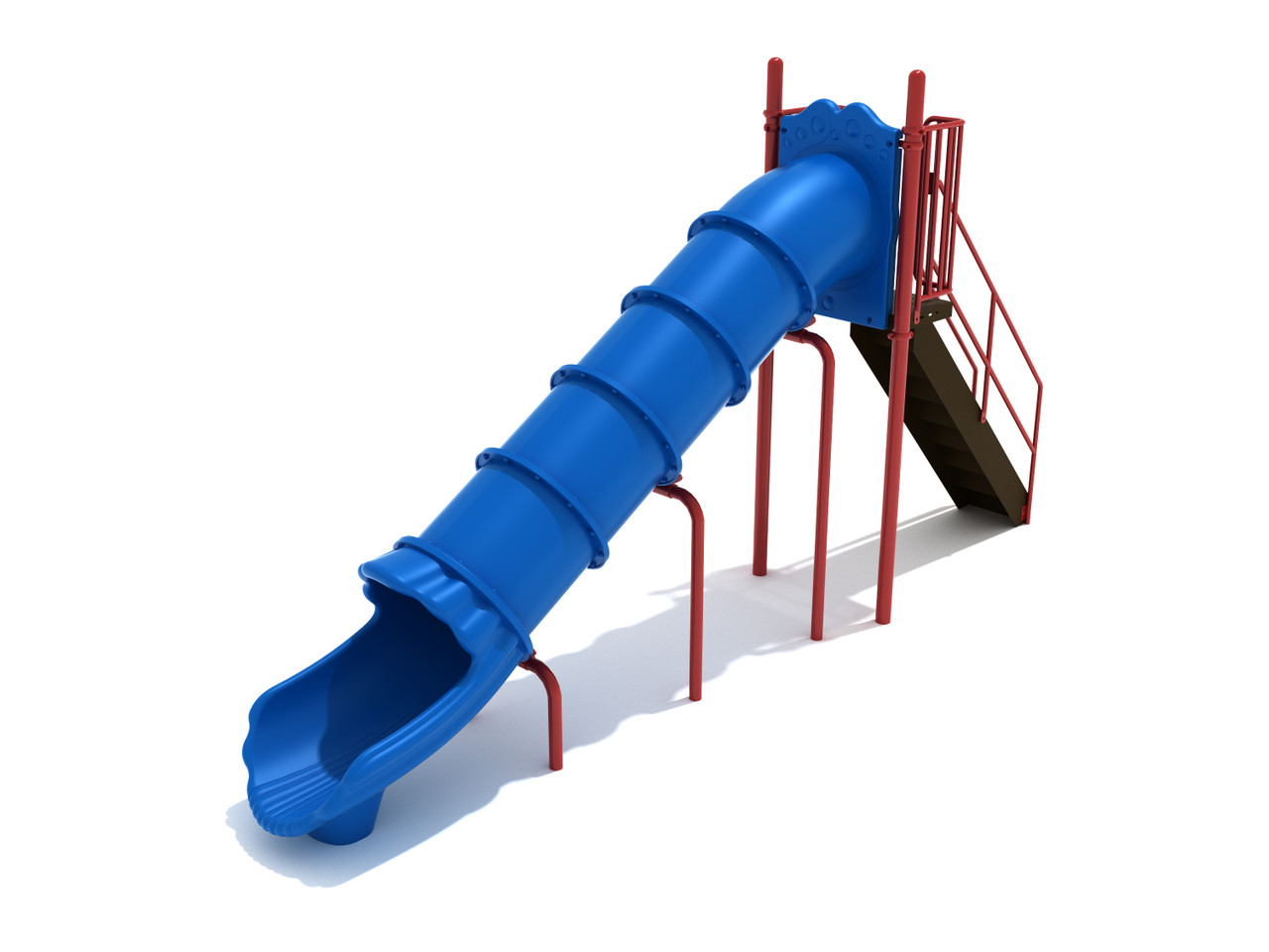 Freestanding Straight Tube Slide thumbnail 3