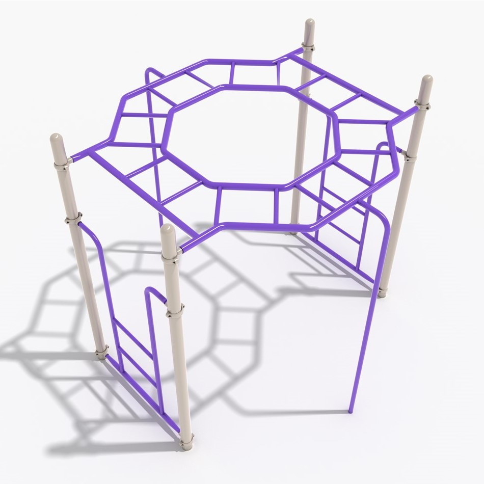 Octagon Rung Horizontal Ladder thumbnail 1