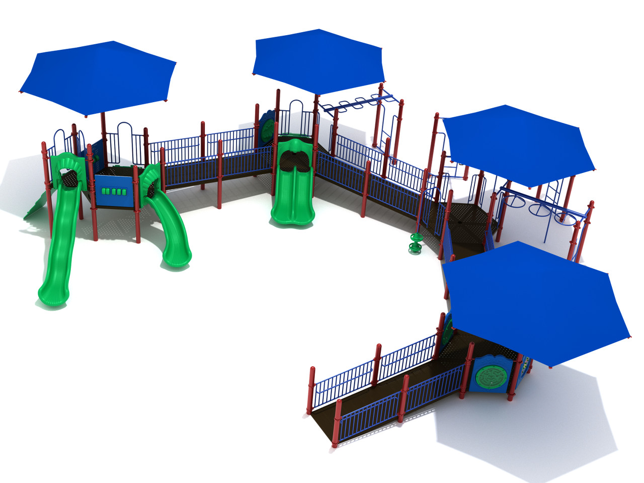Turkey Trail Inclusive Play Structure thumbnail 1
