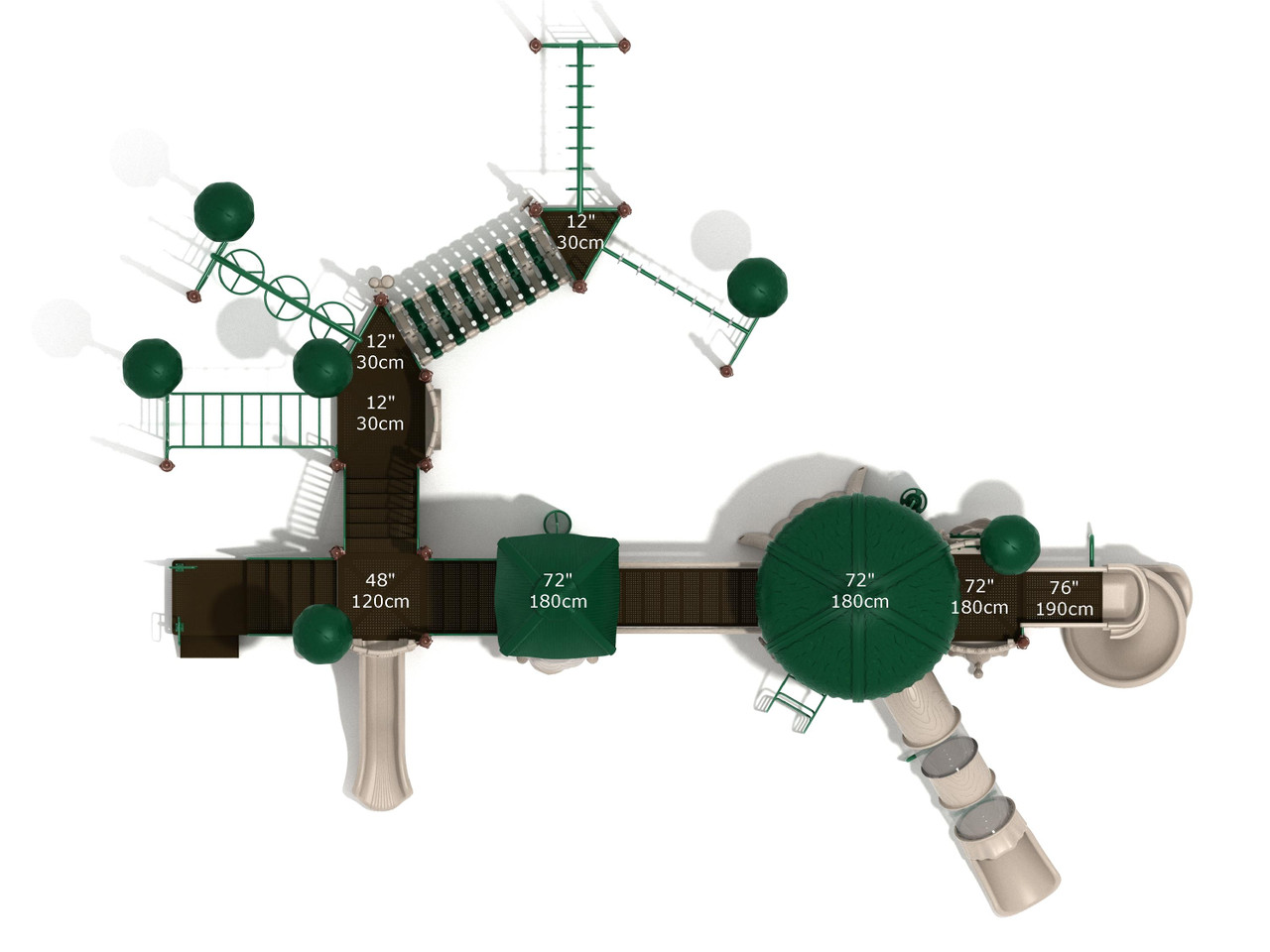 Crazy Capuchin Tree House Play Structure thumbnail 6