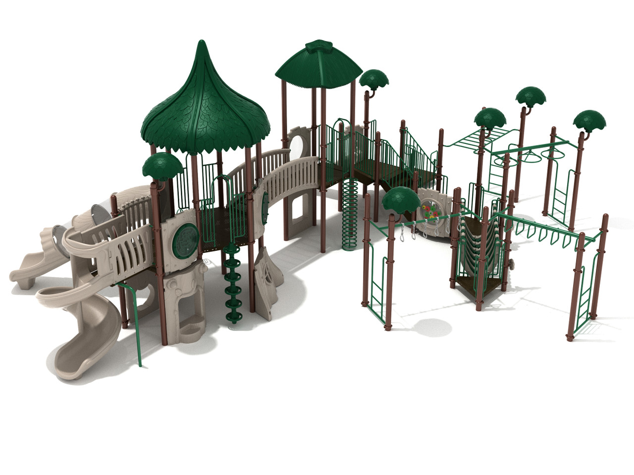Crazy Capuchin Tree House Play Structure thumbnail 4