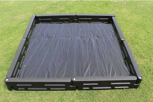 Border Timber Raised Garden Beds with Weed Mat thumbnail 13