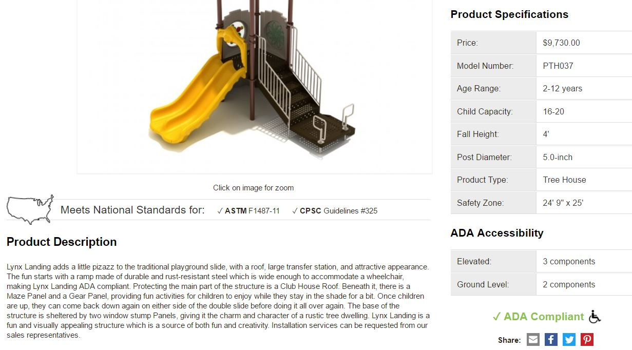 Lynx Landing Tree House Play Structure thumbnail 4