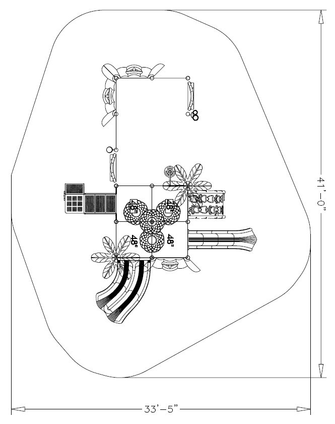 Brown Bear Tree House Play Structure thumbnail 4