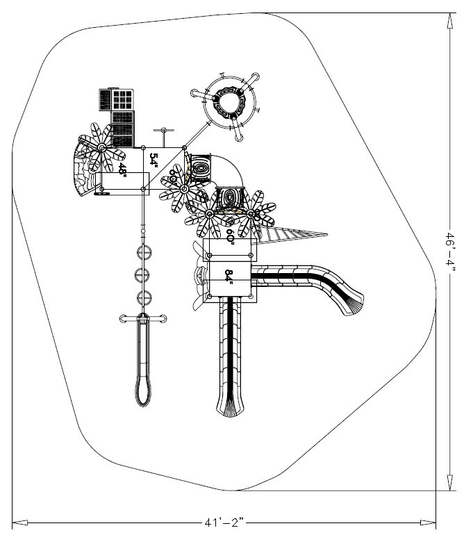 Falcon Flight Tree House Play Structure thumbnail 4