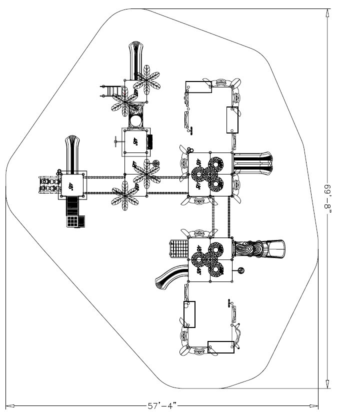Amazing Antelope Tree House Play Structure thumbnail 4