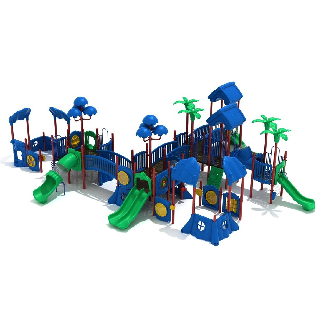 Amazing Antelope Tree House Play Structure thumbnail 1
