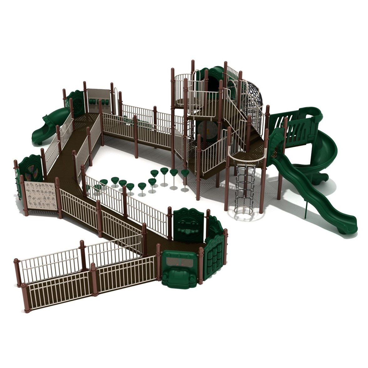 Canadian Inclusive Play Structure thumbnail 1
