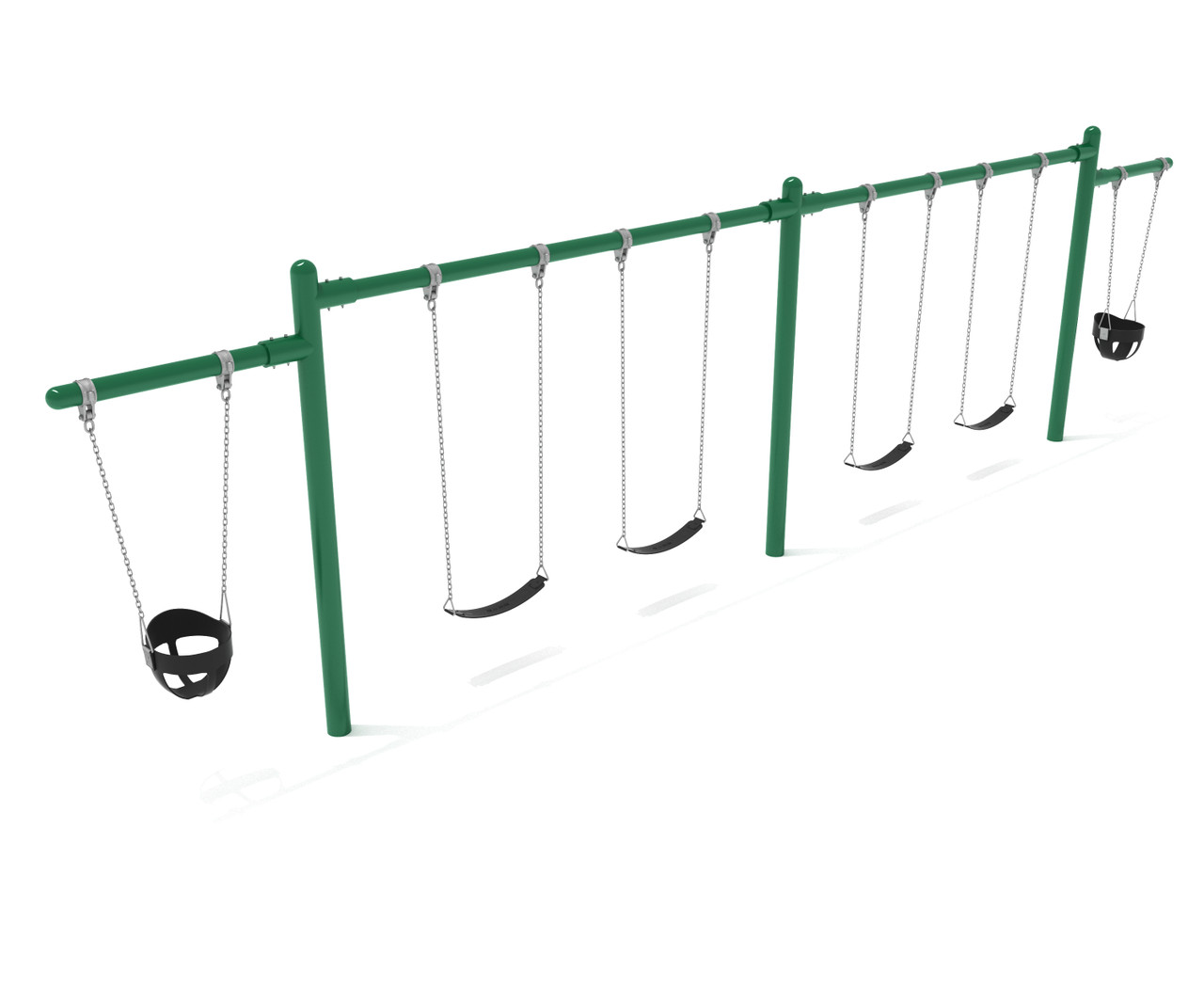 2-Bay with 2 Cantilever Swings thumbnail 1