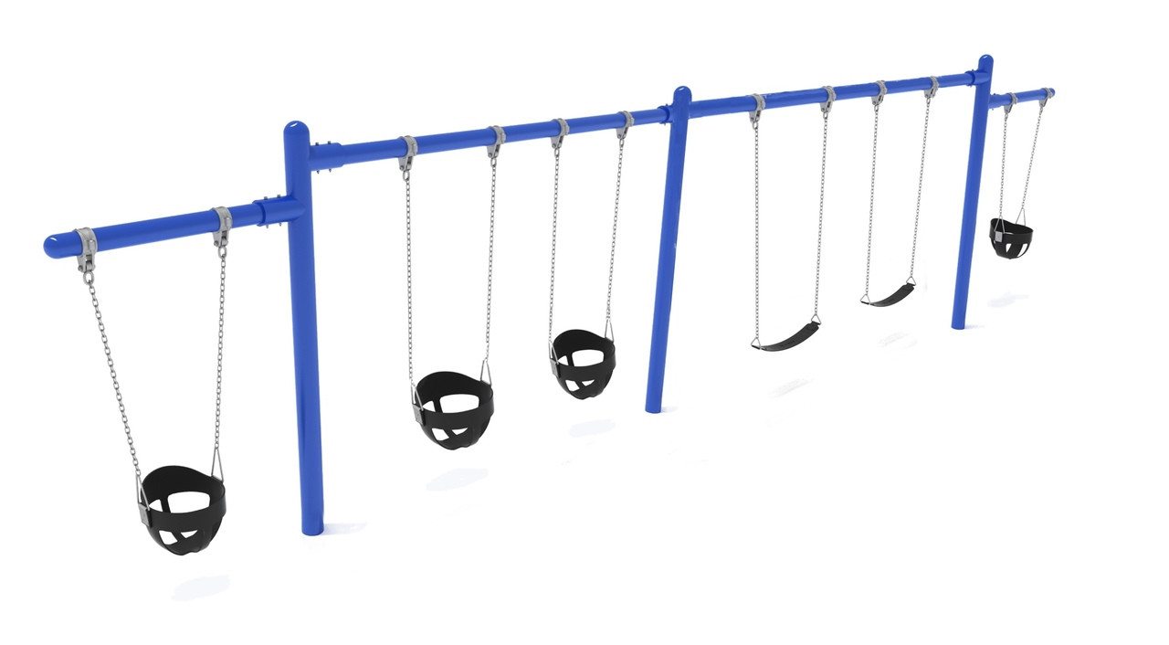 2-Bay with 2 Cantilever Swings thumbnail 2