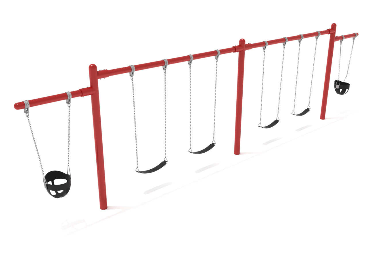 2-Bay with 2 Cantilever Swings thumbnail 8