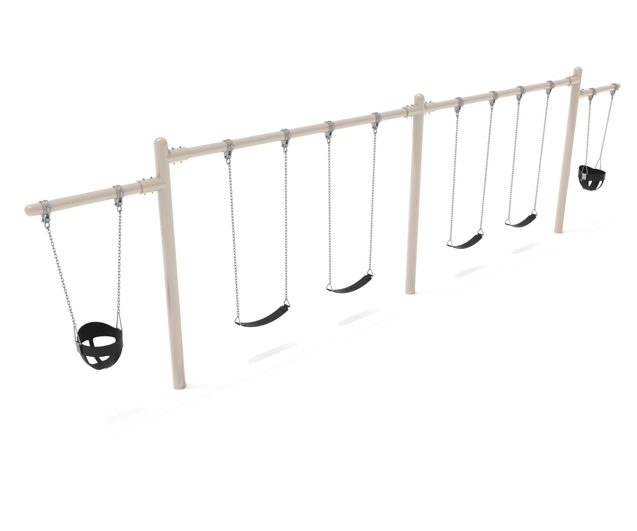 2-Bay with 2 Cantilever Swings thumbnail 11