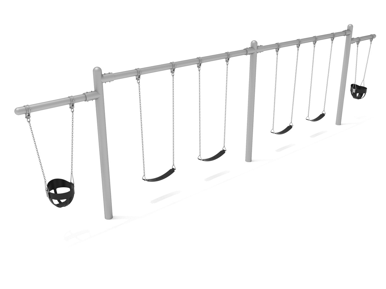 2-Bay with 2 Cantilever Swings thumbnail 12