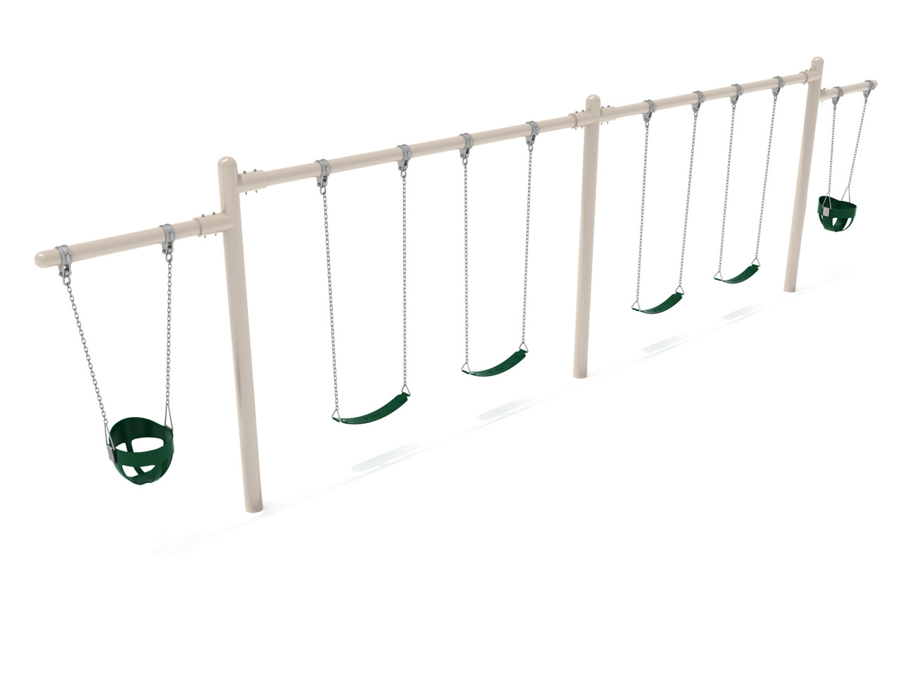 2-Bay with 2 Cantilever Swings thumbnail 15