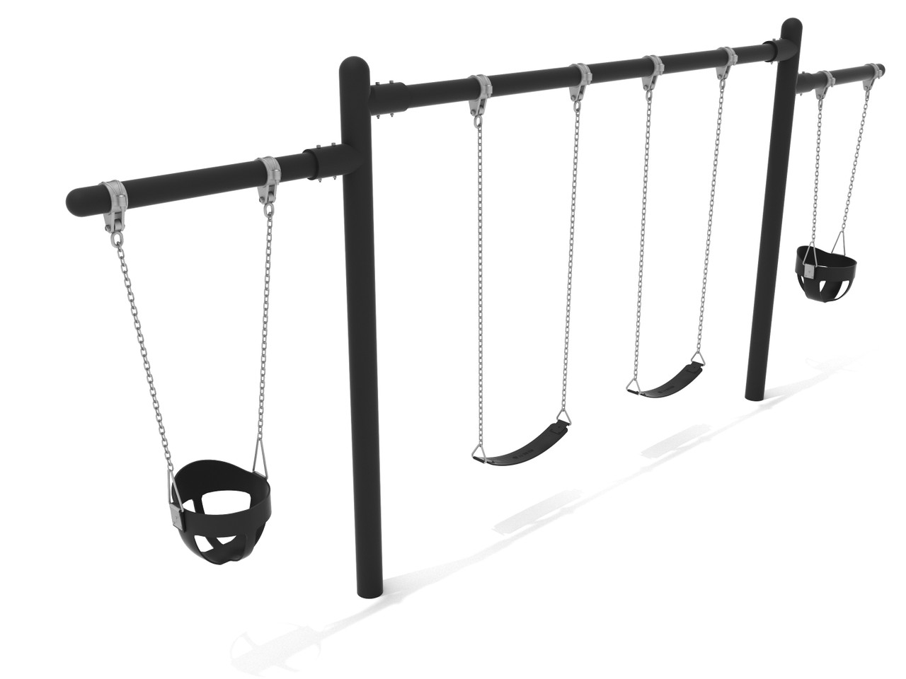 1-Bay with 2-Cantilever Swings thumbnail 9