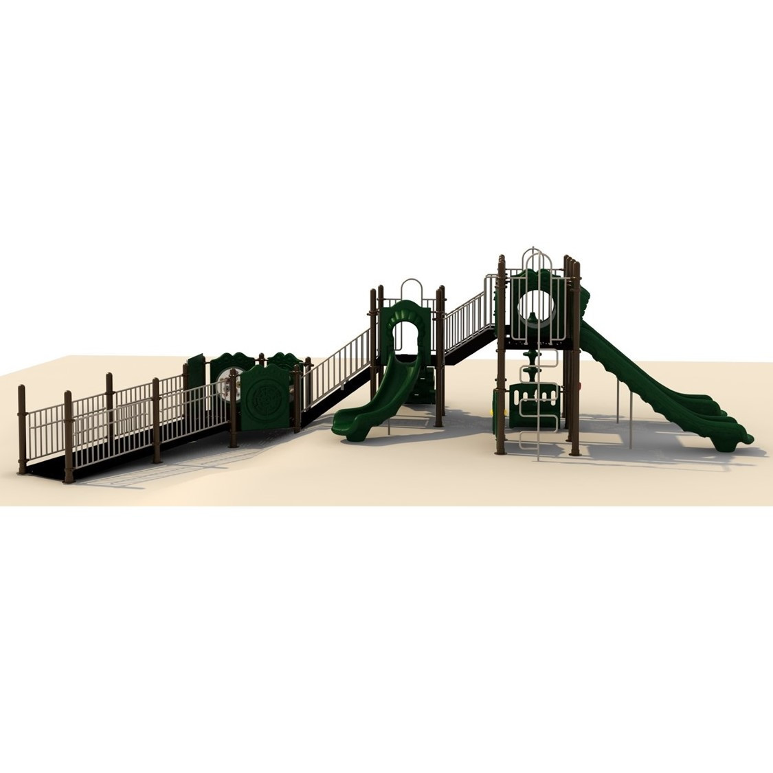 Silo Inclusive Play Structure thumbnail 1