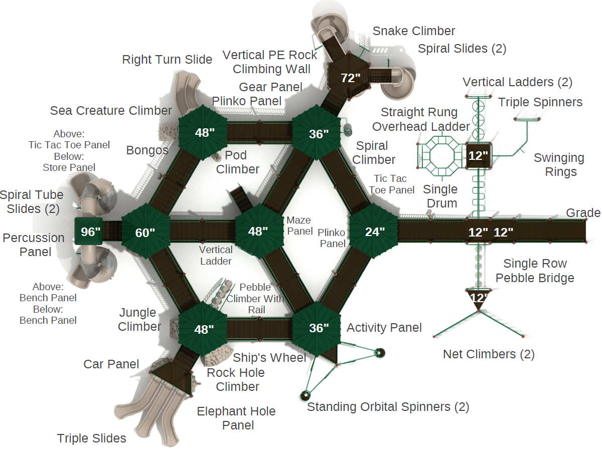 Tallgrass Prairie Inclusive Play Structure thumbnail 4