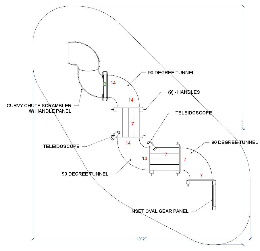 Toddler Tunnel Maze thumbnail 2