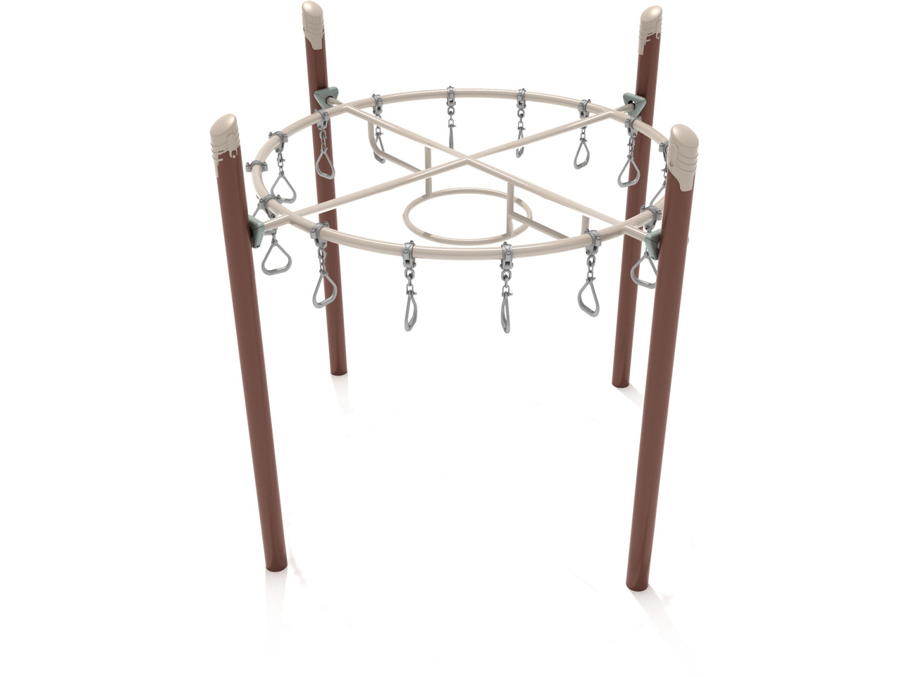 Single Post Circle Overhead Swinging Ring Ladder thumbnail 2