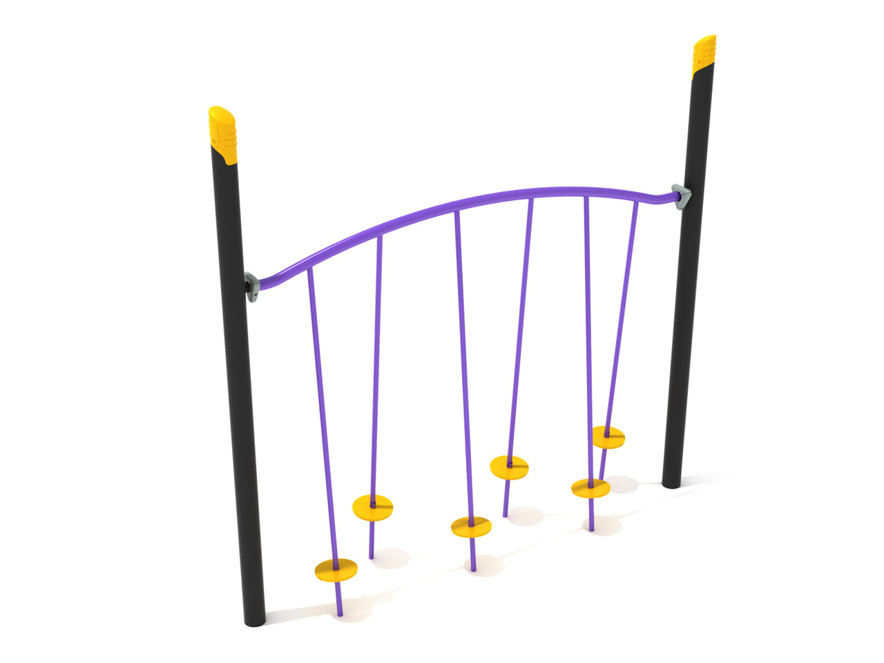 Single Post Tilted Lilly Pad Bridge thumbnail 1