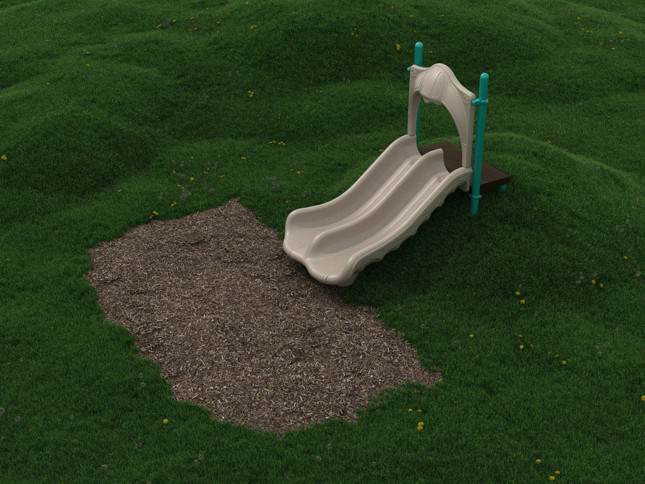 Double Straight Embankment Slide thumbnail 7
