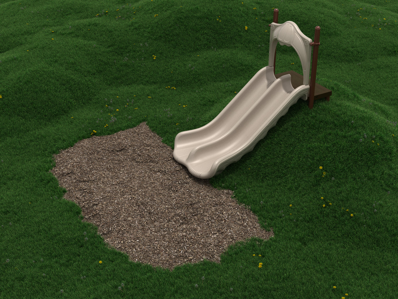 Double Straight Embankment Slide thumbnail 11