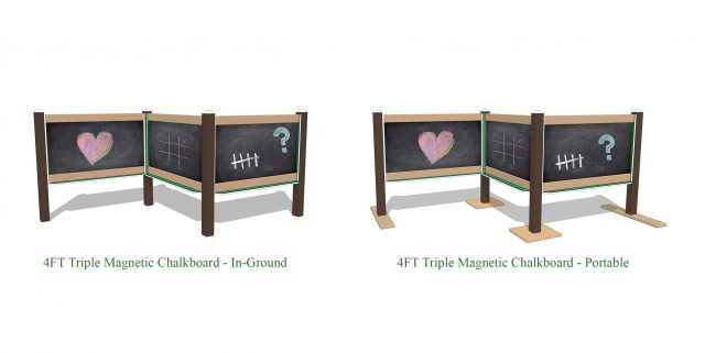 4' Magnetic Chalkboard thumbnail 5