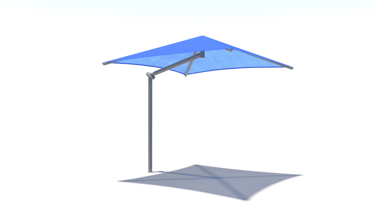 Single Post Pyramid Cantilever Shade thumbnail 15