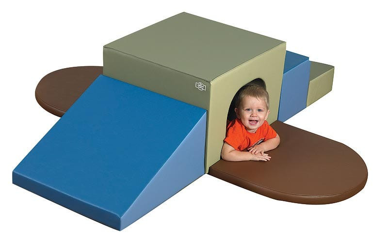 Cozy Woodland Climb-Up Tunnel Climber thumbnail 1