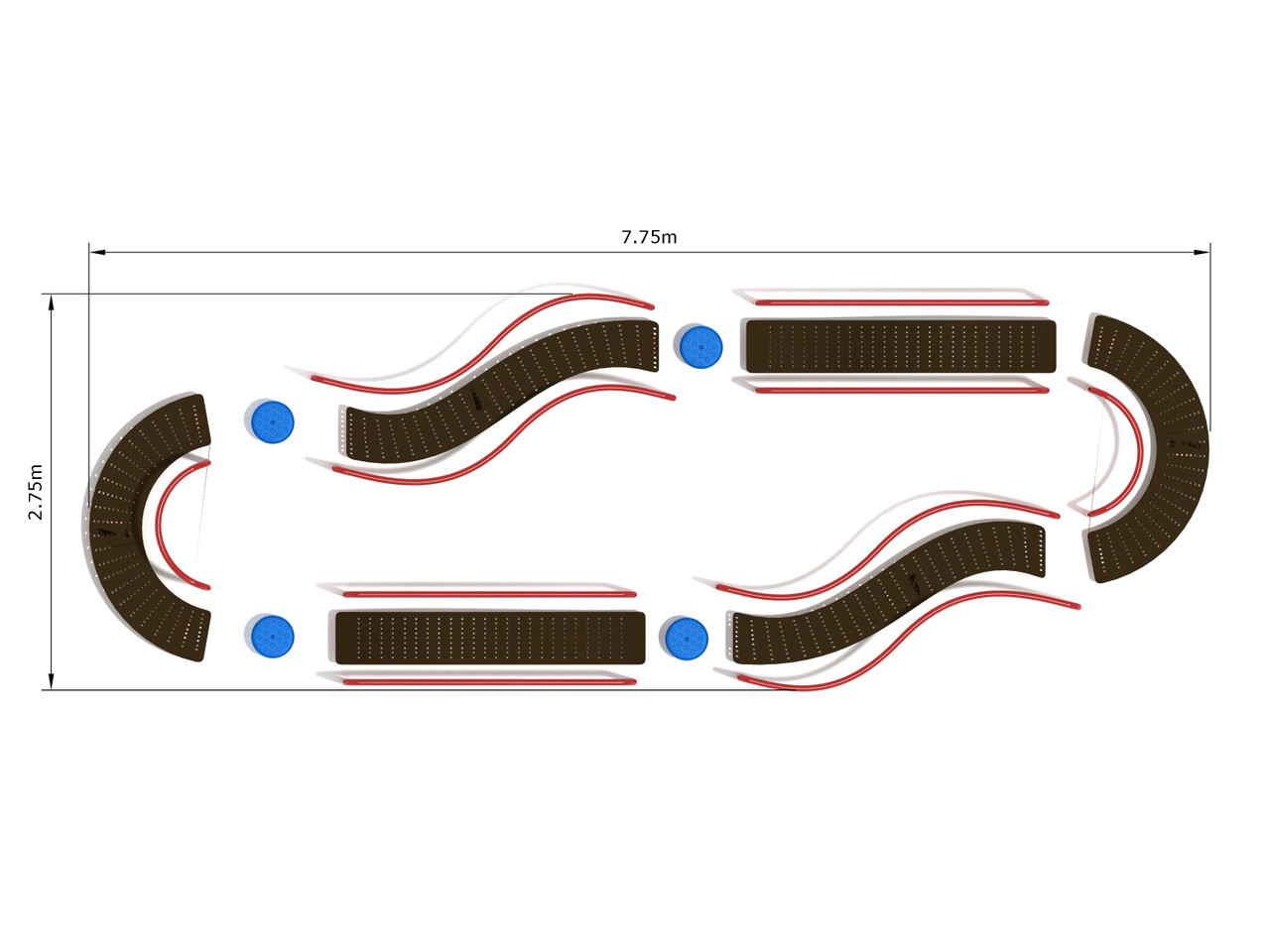 Oval Balance Track thumbnail 4