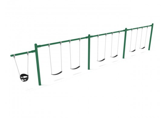 3-Bay 1 Cantilever Swings thumbnail 1